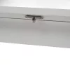 Összecsukható asztal falhoz, krétás táblával, fehér, ZALMAN