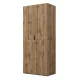Hanna két ajtós szekrény (24N0OL18) - wotan tölgy