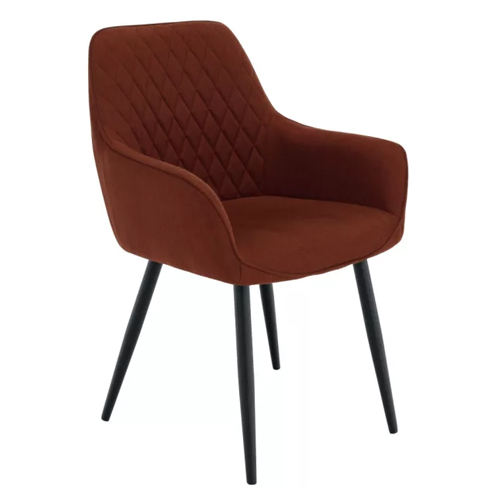 Design fotel, barna/fekete, OSKOR
