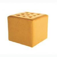 LORI Velvet - Puff (Curry sárga bársony)