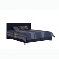 Reflex 180 Boxspring franciaágy (ágyráccsal, matraccal) - kék