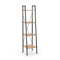 NARVIK REG-1 - Polcos állvány - Sonoma tölgy/fekete