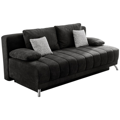 Reedy ágyazható kanapé -  fekete