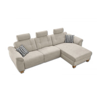 PAVONA - Relax sarokkanapé (Bézs)