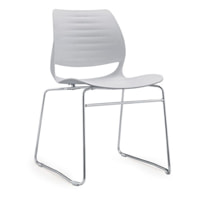 Nora tárgyalószék -Fehér