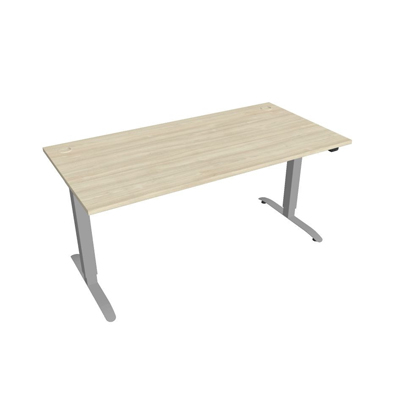 HOBIS MOTION MS 2 1600 Elektromosan állítható asztal, standard állíthatóság 160*80 cm - akác