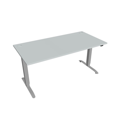 HOBIS MOTION MS 2 1600 Elektromosan állítható asztal, standard állíthatóság 160*80 cm - szürke