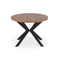 PERONI - Bővíthető étkezőasztal 100-250 cm - dió / fekete