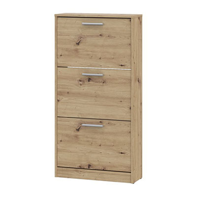 DEF204 (MSA312-D78) 3 ajtós cipősszekrény - artisan tölgy