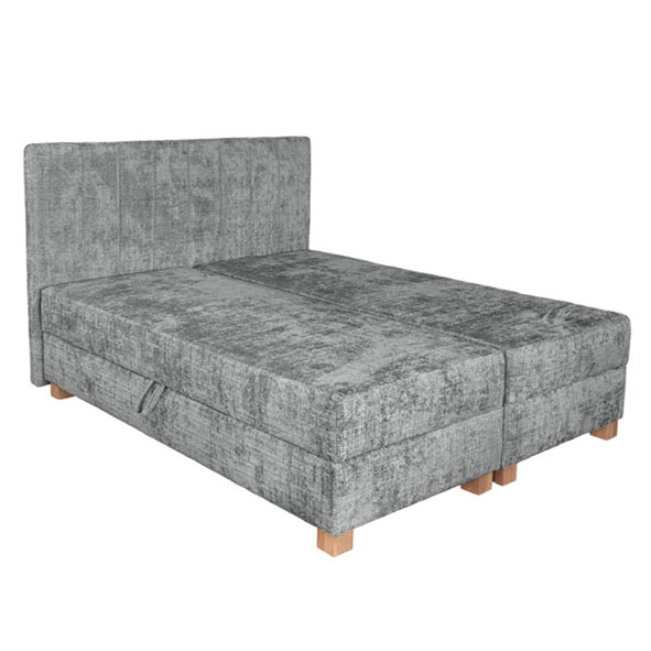 LARGO 160 boxspringágy - szürke